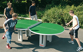 اندازه میز پینگ پنگ